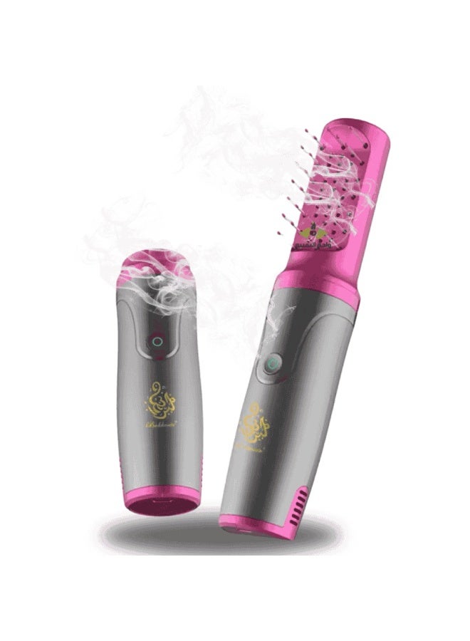 Portable Comb Oud Bakhoor Holder Rechargeable Hair Incense Burner with LED Indicator, Ideal for home, Office and Car - Image 3